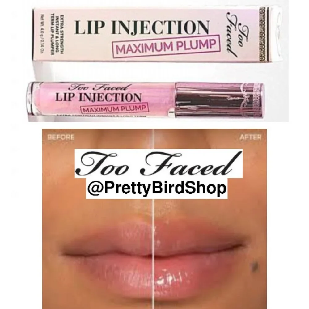 TOO FACED Maximum Plump Lip Injection Plumper Extra Strength pout filler